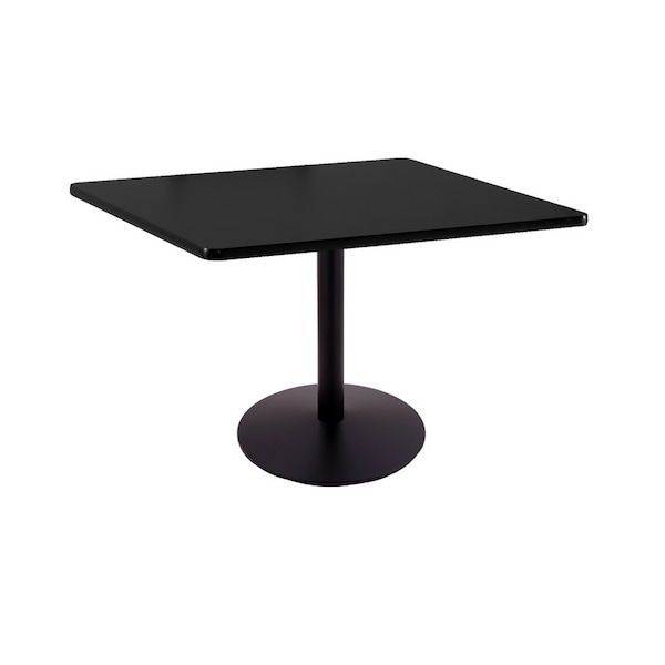 30" 214 Black Table, 36" x 36" Square Top